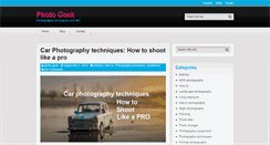 Desktop Screenshot of photo-geeks.com